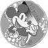 Stříbrná mince 100 let Disney 22,2 g Francie 2023