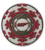 Stříbrná mince James Bond Casino Chip 1 Oz Tuvalu 2023