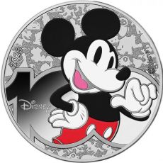 Stříbrná mince 100 let Disney 48 g Francie 2023