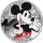 Stříbrná mince 100 let Disney 48 g Francie 2023