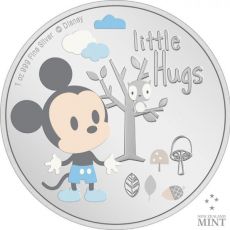 Stříbrná mince Disney Little Hugs 1 Oz 2024 Niue
