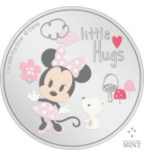 Stříbrná mince Disney Little Hugs Holka 1 Oz 2024 Niue