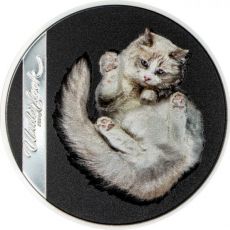Stříbrná mince Under Look ( Kočka) 1 Oz 2024