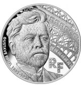 Stříbrná mince 100 let úmrtí Gustave Eiffel 22,2 g Francie 2023