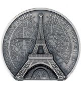 Stříbrná mince Eiffelova věž 2 Oz 2024