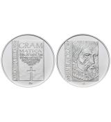 Pamětní stříbrna mince k 500. výročí narození Jana Blahoslava