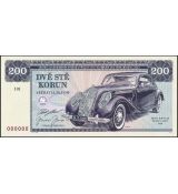 200 korun, Škoda Popular Monte Carlo 1938