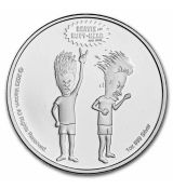 Beavis & Butt-Head 30th Anniversary BU 1 Oz 2023 Niue