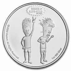 Beavis & Butt-Head 30th Anniversary BU 1 Oz 2023 Niue