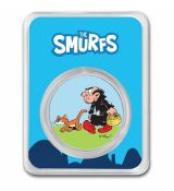 Gargamel a Azrael v TEP Smurfs 2023 Niue Colorized 1 oz $ 2