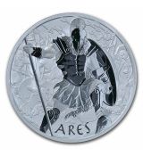 Gods of Olympus BU (Ares) 2023 Tuvalu 1 oz