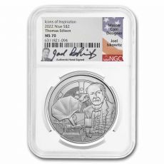 Thomas Edison MS-70 NGC 2023 Niue 1 oz