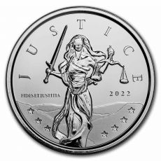 Lady Justice BU 2022 Gibraltar 1 oz