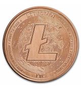 měděná mince - Litecoin 1 Oz