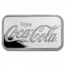 COCA COLA® 1 OZ Stříbrný slitek