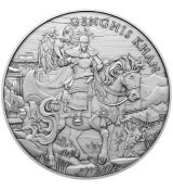 ČINGISCHÁN 1 Oz  Stříbrná mince