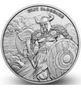 ERIC BLOODAXE Legendární Vojevůdce  1 OZ Stříbrná mince