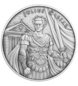 JULIUS CAESAR Legendární vojevůdce 1 oz Stříbrná mince