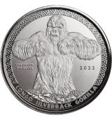 SILVERBACK GORILLA 2022 1 OZ Stříbrná mince