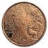 Měděná mince - Severská stvoření: Velký orel 1 Oz