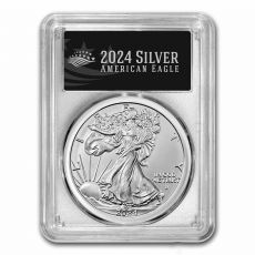 American Silver Eagle MS-70 PCGS (FirstStrike®, Black Label) 2024