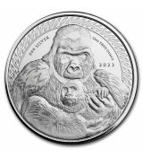 Silverback Gorilla 2023 Congo 1 Oz BU