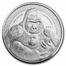 Silverback Gorilla 2023 Congo 1 Oz BU