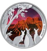 Červený střed Red Centre 1 Oz 2024 Austrálie