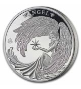 Anděl štěstí Lucky Angel 1 Oz EIC 2024 Svatá Helena