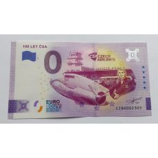 Eurobankovka - 100 Let ČSA