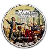Revolution: First Continental Congress (Color) 1 Oz 2024 $1 Native Mint