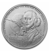 Stříbrné ikony inspirace: Shakespeare BU 1 Oz 2024 Niue