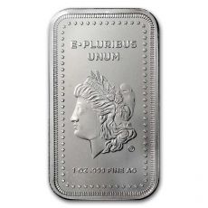 Stříbrná slitek - Morgan Design 1 Oz