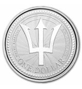 Stříbrný trojzubec BU 2023 Barbados 1 oz