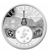 Silver Treasures of the US Tennessee Pearl 1 Oz 2023 Native Mint
