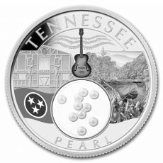 Silver Treasures of the US Tennessee Pearl 1 Oz 2023 Native Mint
