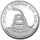 Don't Tread On Me 1 oz Stříbra
