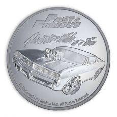 Rychle a zběsile 1 Oz Stříbrná BU mince
