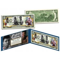 Muhammad Ali - CASSIUS CLAY -  2 USA - Oficiálně licencovaný