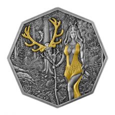 1 oz Witchcraft Seeress Ritual 2023 BU starožitné+zlacené