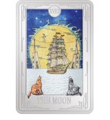 Tarot Měsíc 1 Oz Stříbro